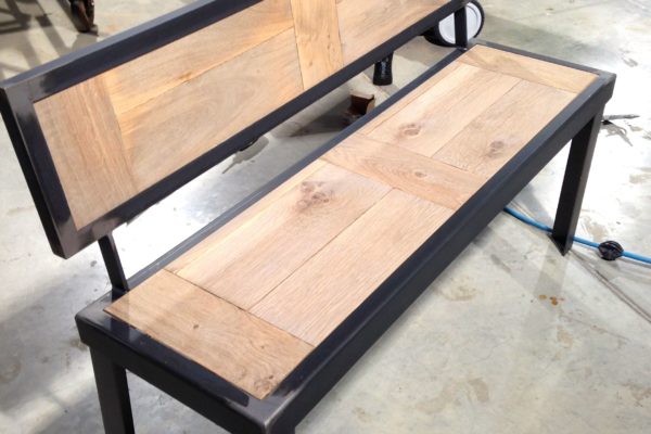 Fabrication-commande-banc-table-bois-acier-métal-1